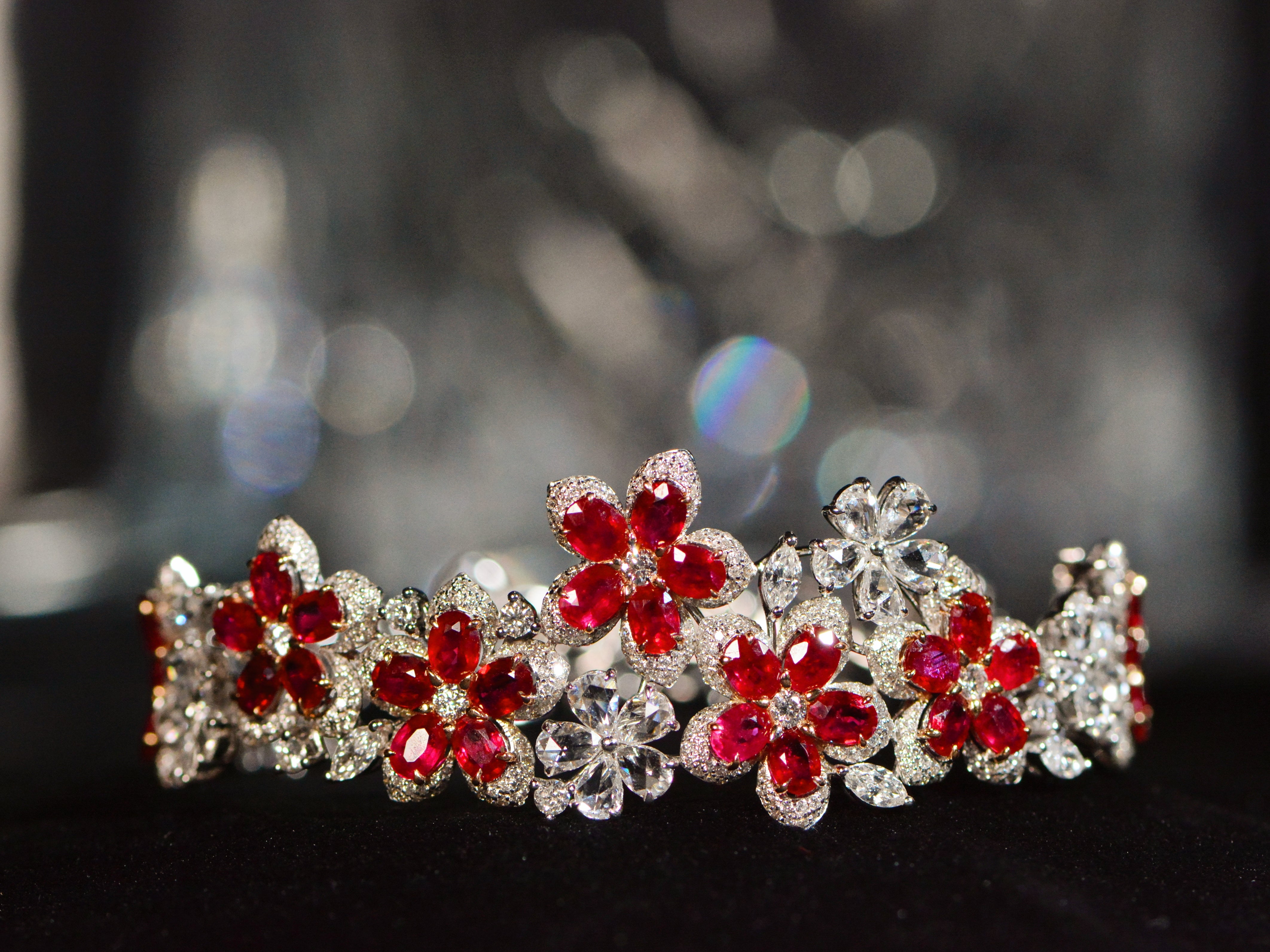 The Garden Ruby and Diamond bracelet